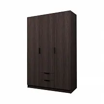 Шкаф ЭКОН распашной 3-х дверный с 2-мя ящиками